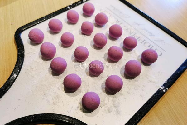 紫薯糯米圆子汤的做法图解8