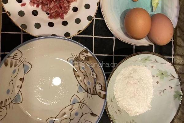 牛肉厚蛋烧的做法图解1
