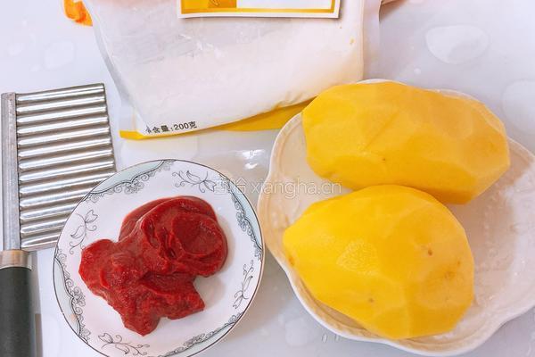 香炸薯条的做法图解1