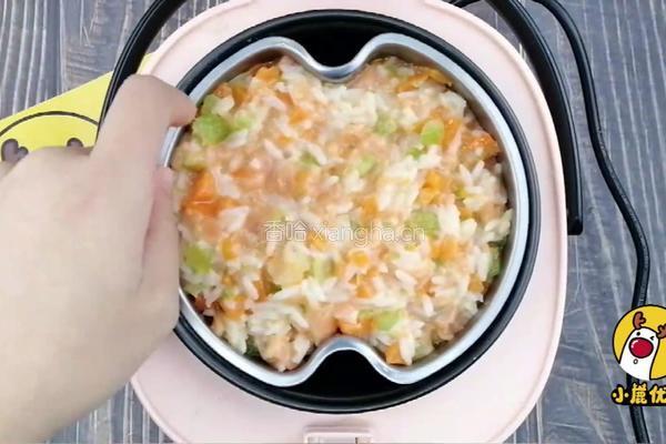宝宝生鲜，三文鱼蒸饭，适合8个月＋宝宝的做法图解7
