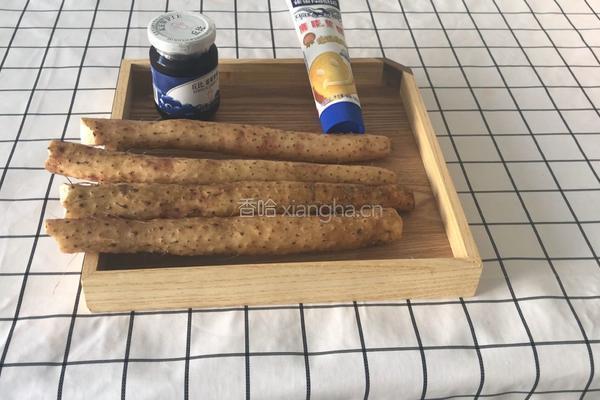 蓝莓山药山的做法图解1