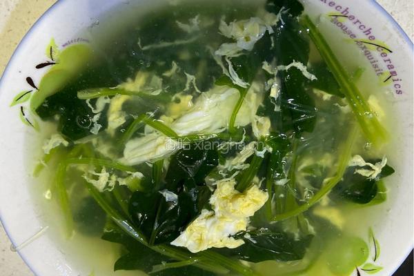 菠菜鸡蛋粉丝汤的做法图解6