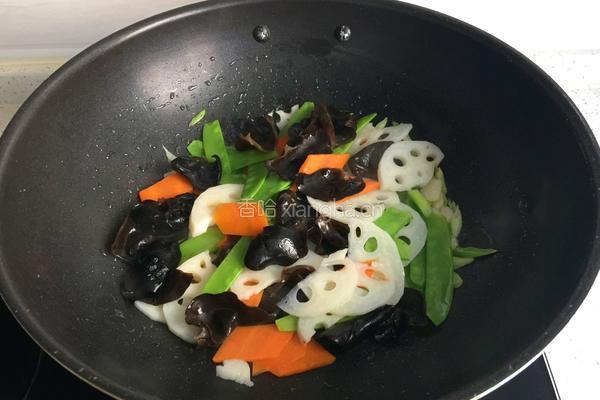 养生小炒的做法图解7