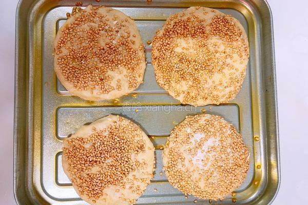 芝麻地瓜饼的做法图解9