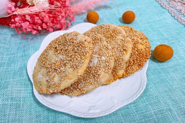 芝麻地瓜饼的做法图解11
