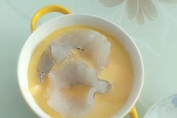 虾仁鸡蛋羹的做法图解8