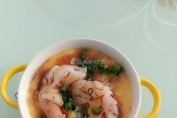 虾仁鸡蛋羹的做法图解10
