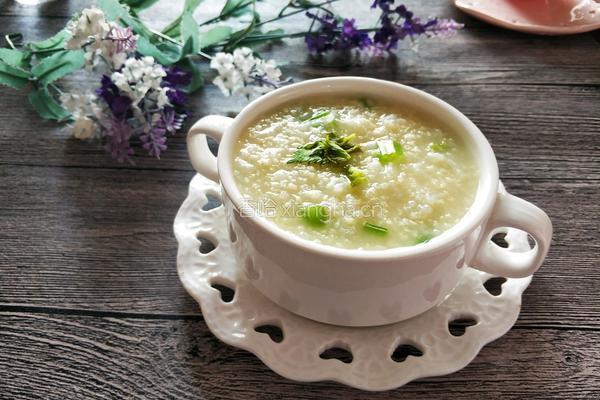 香芹二米粥的做法图解7