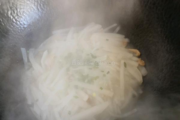 开洋萝卜丝的做法图解6