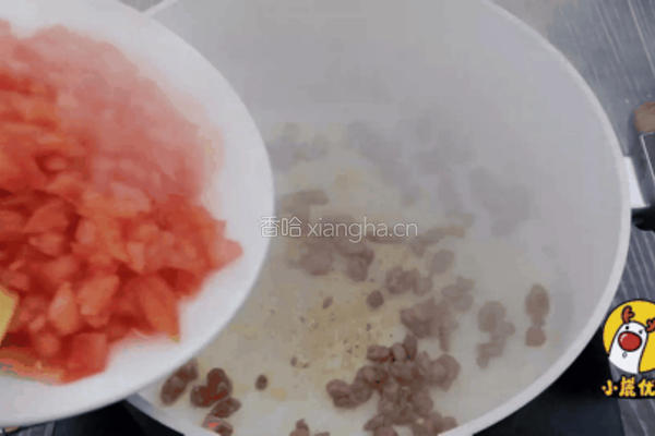 番茄牛肉烩饭的做法图解7