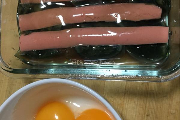 松花蒸蛋的做法图解4