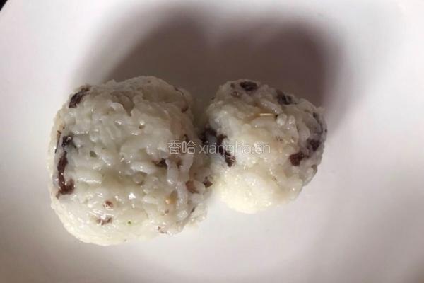 圣诞饭团的做法图解9