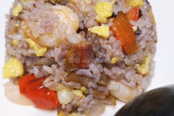 什锦炒饭的做法图解8