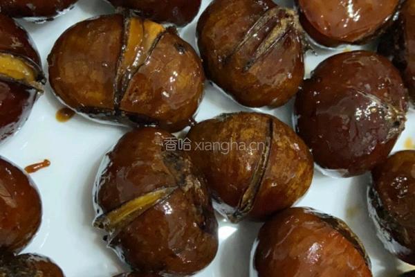 红糖迁西板栗的做法图解4