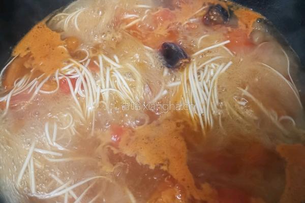 番茄肥牛面的做法图解6