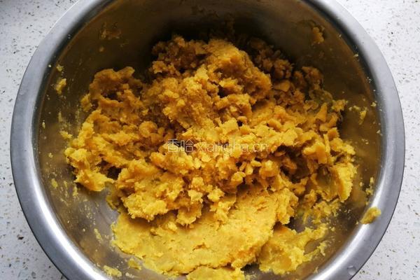 豆沙红薯球的做法图解11