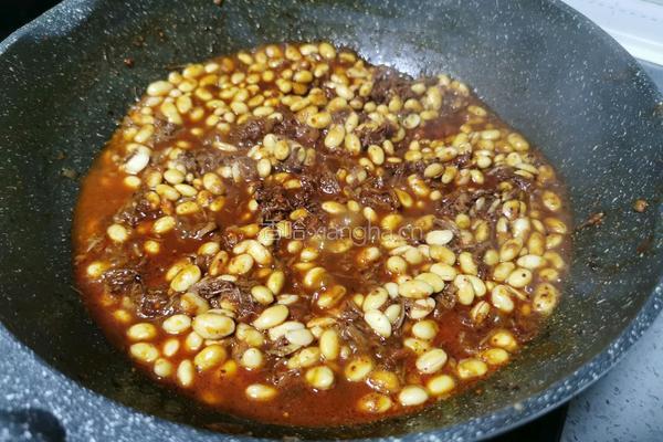 牛肉煨黄豆的做法图解14