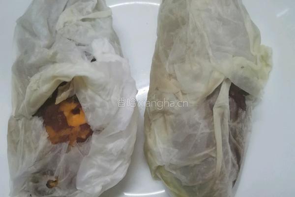 微波炉烤红薯的做法图解3