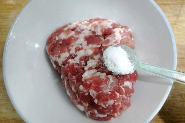 烤箱版•青椒酿肉的做法图解2