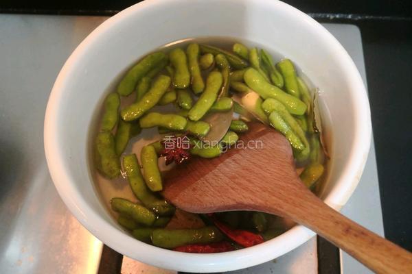 香辣毛豆的做法图解12
