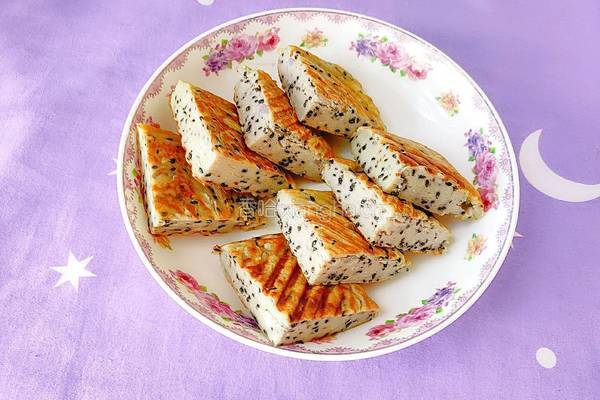 黑芝麻芋头煎饼的做法图解16