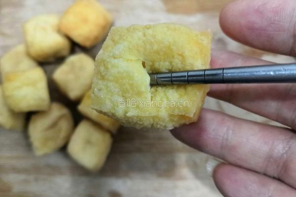 豆腐泡酿肉的做法图解8