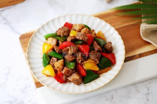 彩椒炒牛肉的做法图解16