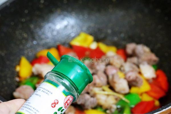 彩椒炒牛肉的做法图解13