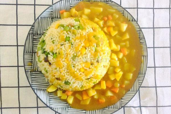 流心咖喱饭的做法图解15