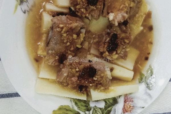 铁棍淮山蒸排骨的做法图解8