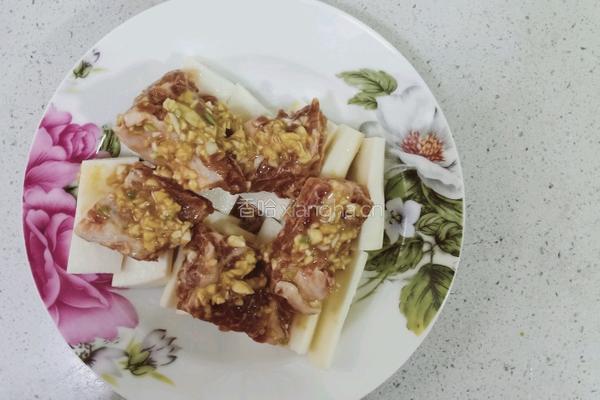 铁棍淮山蒸排骨的做法图解5