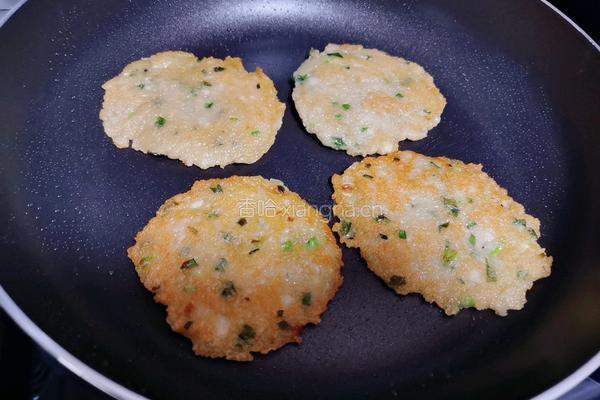 香煎藕饼的做法图解9