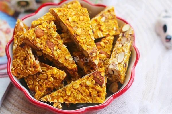 南瓜燕麦块的做法图解12