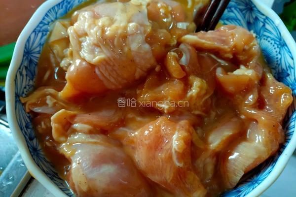 蒸蚝油鸡腿肉的做法图解6