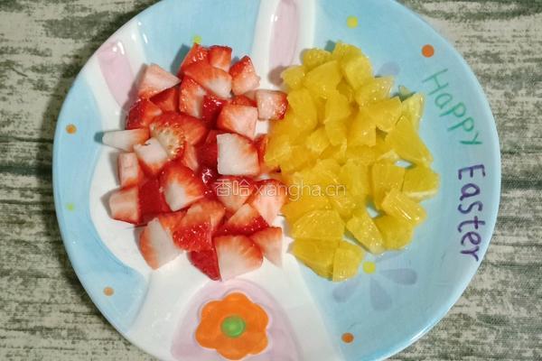奶香水果燕麦粥 (宝宝辅食）的做法图解2