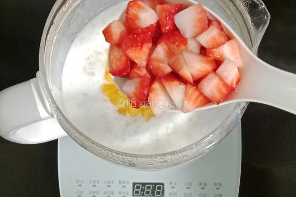奶香水果燕麦粥 (宝宝辅食）的做法图解8