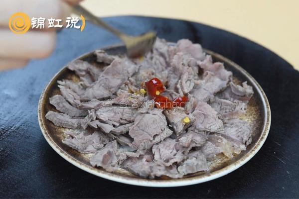 凉拌牛展的做法图解8