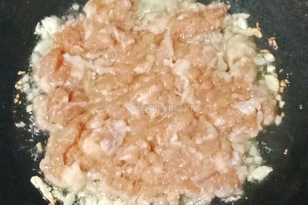 肉沫炒豆角的做法图解7