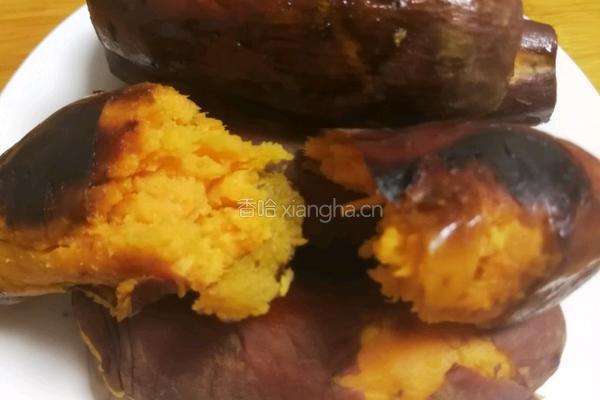 电饭锅版烤红薯