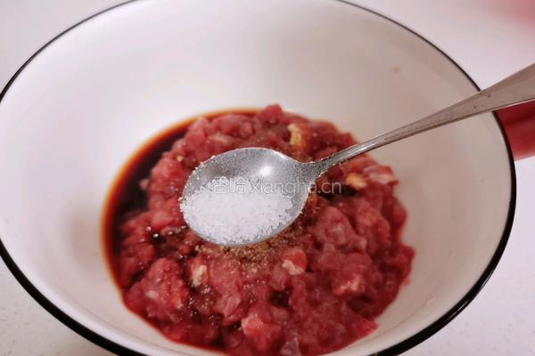 萝卜丝牛肉馅饼的做法图解6