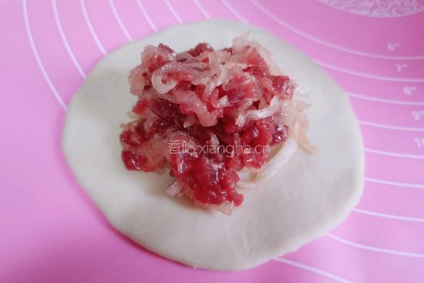 萝卜丝牛肉馅饼的做法图解12