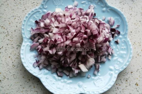 香菇糯米烧麦的做法图解5