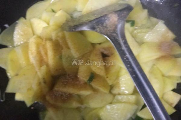 自制辣椒炒土豆的做法图解3