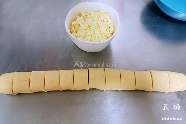 红薯芝士饼的做法图解3