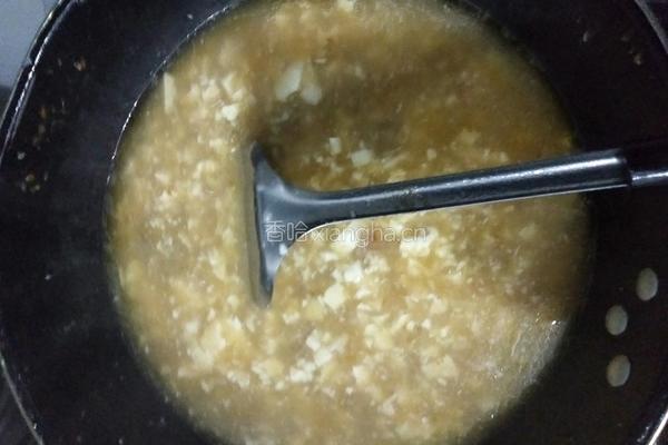 牛肉豆腐羹的做法图解4