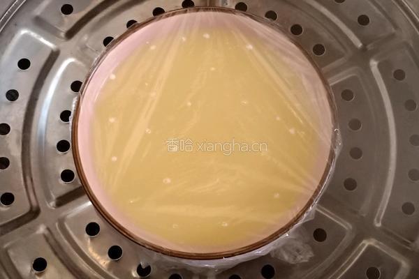 鲍鱼干贝xo酱蒸蛋羹的做法图解7