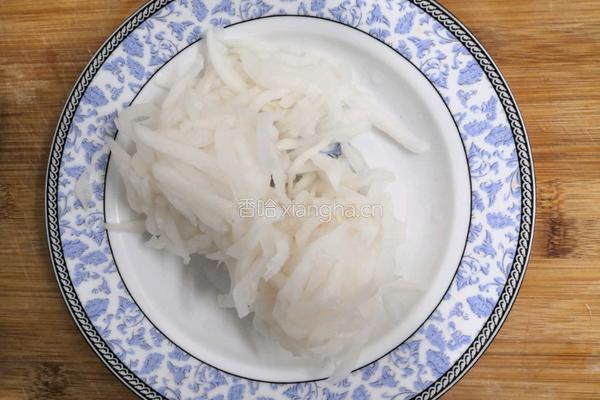 爆炒萝卜丝的做法图解5