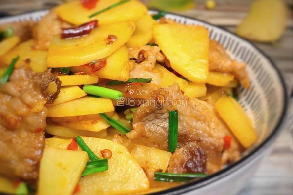 五花肉炒土豆的做法图解12
