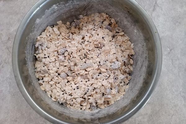核桃仁燕麦块的做法图解5