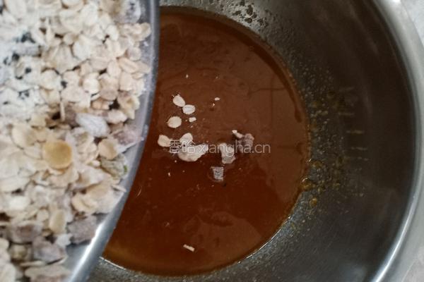 核桃仁燕麦块的做法图解10